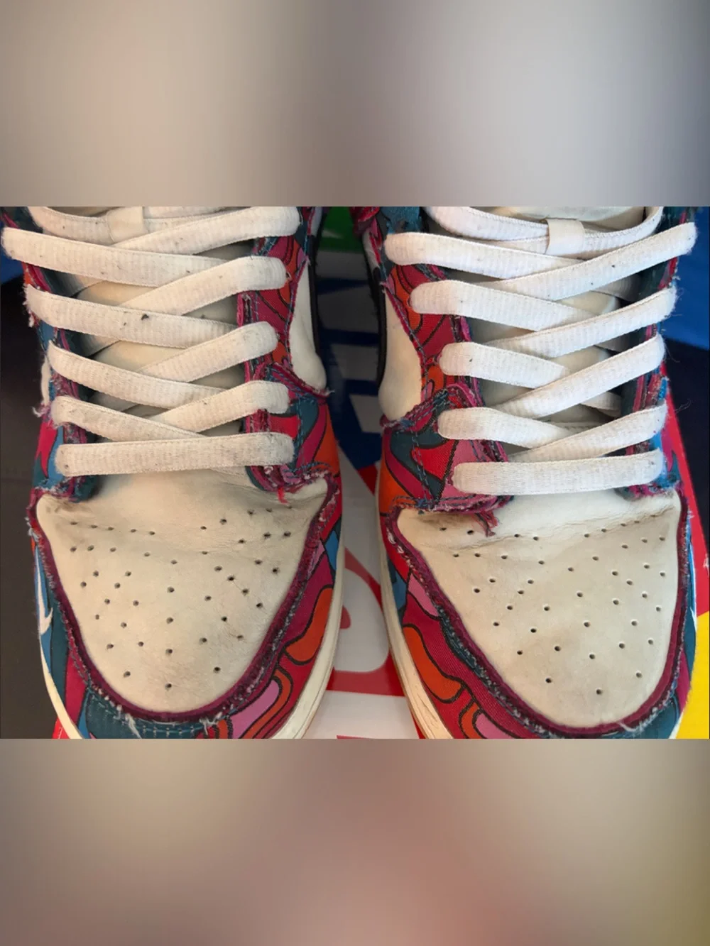 SB Dunk Low Parra Size 10
